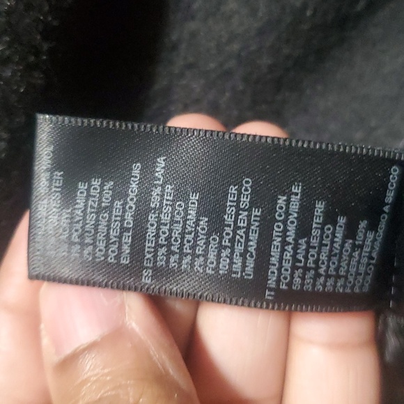 Forever 21 Dark Gray Wool Peacoat - Picture 9 of 14